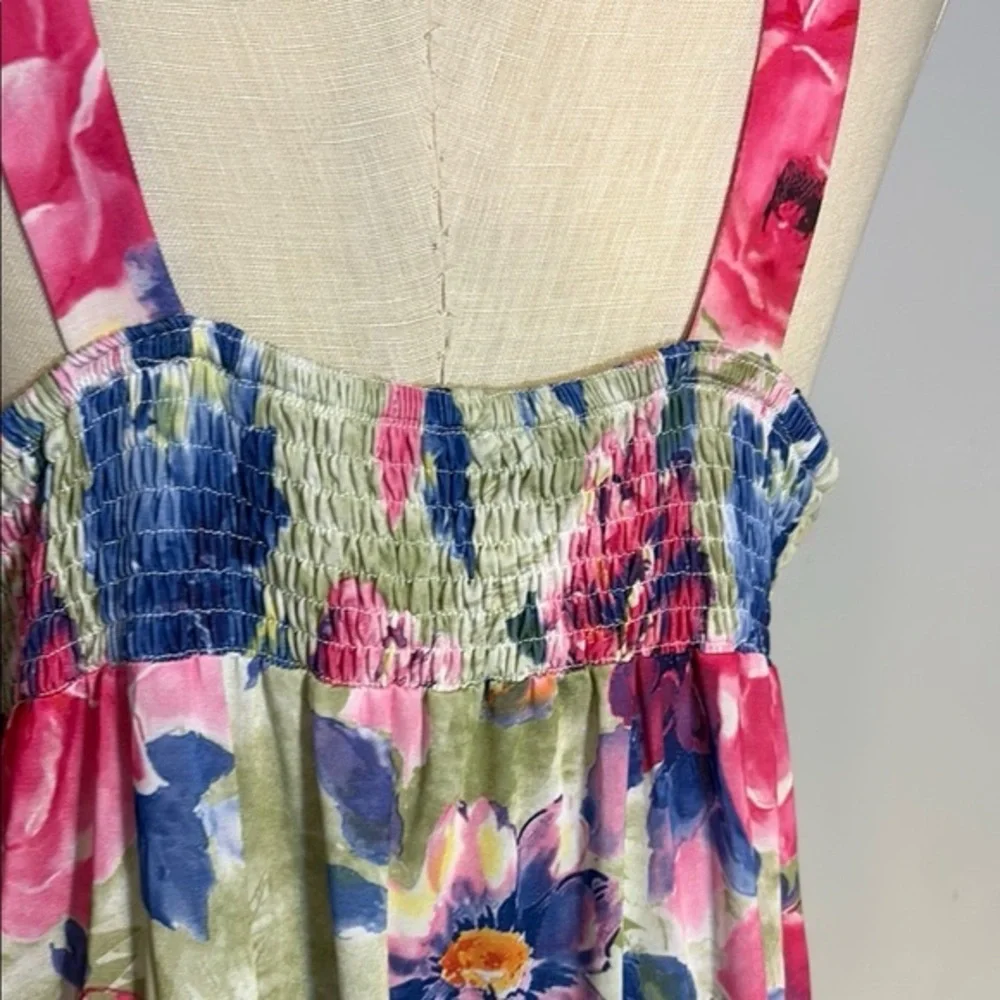 Floral Sleeveless Dress - Multicolor NWT size XXL - Picture 4 of 5
